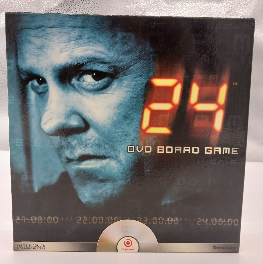 Pressman 24 (TV Show) DVD Board Game
